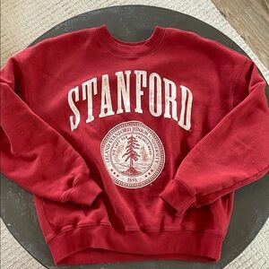 Hollister Red Crew Neck